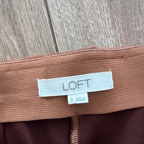 Loft camel suede leggings - Picture 2 of 2